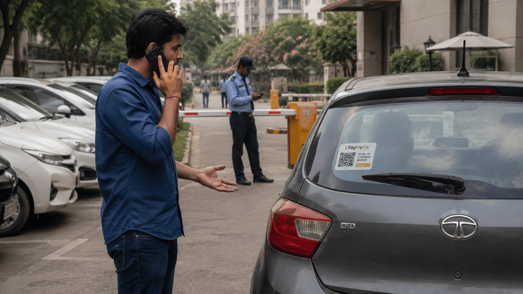 Searching for the Owner — a real-life parking situation